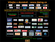 Tablet Screenshot of jiping.cz